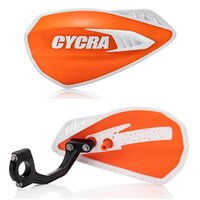 Cycra Handguards Cyclone Universal Orange White