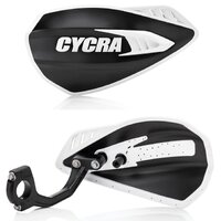 Cycra Handguards Cyclone Universal Black White