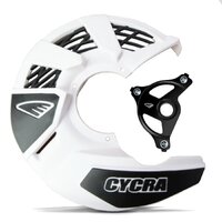 Cycra Disc Cover & Mount White Yamaha YZF 14-25 Product thumb image 1