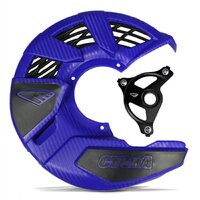 Cycra Disc Cover & Mount Blue Yamaha YZ 04-25 YZF 04-13 Product thumb image 1