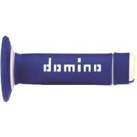 Domino Grips MX A020 Half Waffle Blue White