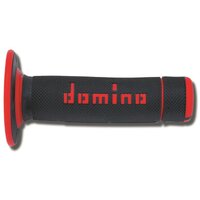 Domino Grips MX A020 Half Waffle Red Black