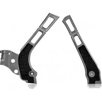 Acerbis X-GRIP Frame Guards YZ 125 250 05-25 SILVER-BLACK