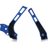 Acerbis X-GRIP Frame Guards YZ 125 250 05-25 BLUE-BLACK