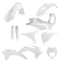 Acerbis Plastic KIT KTM EXC Excf 2016 White