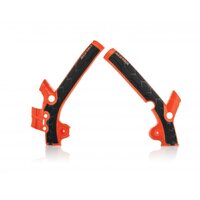 Acerbis X-GRIP Frame Guards KTM SX 85 13-17 ORANGE-BLACK