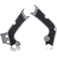 Acerbis X-GRIP Frame Guards CRF 250 18-19 450 17-18 SILVER-BLK