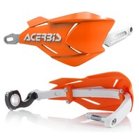 Acerbis Handguards X-FACTORY Orange White