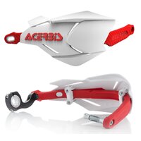 Acerbis Handguards X-FACTORY White Red