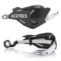 Acerbis Handguards X-FACTORY Black White