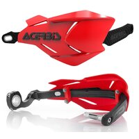 Acerbis Handguards X-FACTORY Red Black