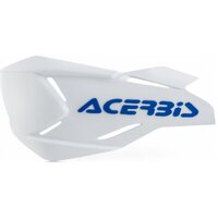 Acerbis Handguards X-FACTORY Spoilers White Blue