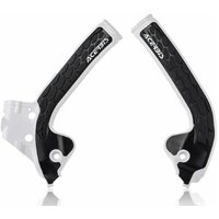 Acerbis X-GRIP Frame Guards KTM SX TC 85 18-24 WHITE-BLACK