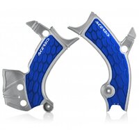 Acerbis X-GRIP Frame Guards YZF 250 19-23 450 18-22 SILV-BLUE