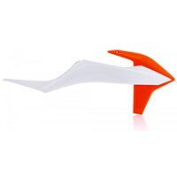 Acerbis Radiator Shrouds SX-F 19-22 EXC-F 20-23 Orange White 20