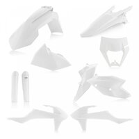 Acerbis Plastic KIT KTM EXC Excf 17-19 White