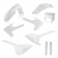 Acerbis Plastic KIT Husqvarna TE FE 17-19 White