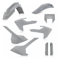 Acerbis Plastic KIT Husqvarna TE FE 17-19 Grey