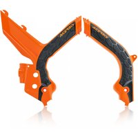 Acerbis X-GRIP Frame Guards KTM SX SXF 19-22 Orange Black