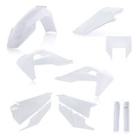 Acerbis Plastic KIT Husqvarna TE FE 20-23 White