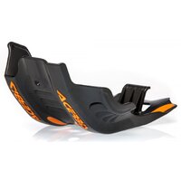 Acerbis Skid Plate Excf 450 500 20-23 Black/Orange