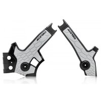 Acerbis X-GRIP Frame Guards Suzuki DR 650 96-22 BLACK-SILVER