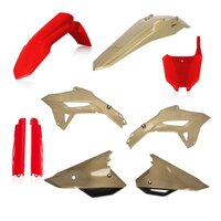 Acerbis Plastic KIT Honda CRF 250 22-24 450 21-24 Red/Gold