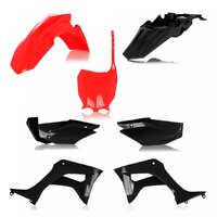 Acerbis Plastic KIT Honda CRF 110F 19-24 Red Black