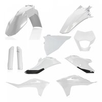 Acerbis Plastic KIT GAS GAS EC ECF 21-23 White