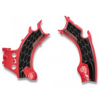 Acerbis X-GRIP Frame Guards CRF 250 22-24 450 21-24 RED-BLK