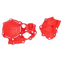 Acerbis X-POWER Engine Protectors Honda CRF 250 R 22-25 Red Product thumb image 1