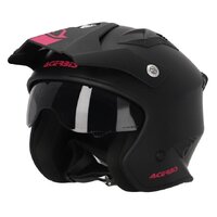 Acerbis Helmet JET Aria 22-06 Black/Pink