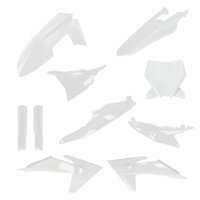 iPLASTIX Plastic KIT KTM SX SXF 23-24 White