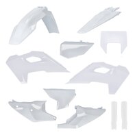 iPLASTIX Plastic KIT Husqvarna TE FE 24 White