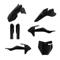 Acerbis Plastic KIT KTM SX50 16-23 GAS GAS MC50 21-23 Black