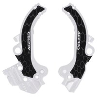 Acerbis X-GRIP Frame Guards KTM SX 65 24-25 WHITE-BLK