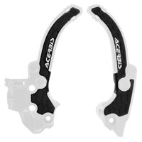 Acerbis X-GRIP Frame Guards KTM SX 50 24-25 WHITE-BLACK