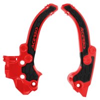 Acerbis X-GRIP Frame Guards KTM SX 50 24-25 RED-BLACK