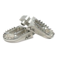 Kite Foot PEG Billet Alloy Yamaha Silver