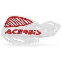 Acerbis Handguards Uniko Vented White Red