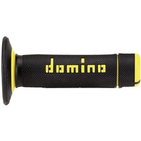 Domino Grips MX A020 Half Waffle Yellow Black Product thumb image 1