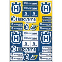 Blackbird Decal Universal Husqvarna Logo Sticker Sheet