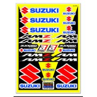 Blackbird Decal Universal Suzuki RMZ RM Sticker Sheet KIT Product thumb image 1