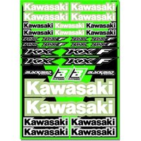 Blackbird Decal Universal Kawasaki KXF KX Sticker Sheet KIT Product thumb image 1