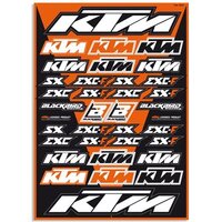 Blackbird Decal Universal KTM SX SXF EXC Excf Sticker Sheet KIT