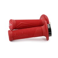 Domino Grips MX D100 D-LOCK ON 4T Red