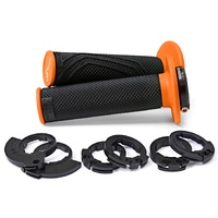 Domino Grips MX D200 D Lock ON Black Orange