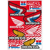 Tecnosel Vintage Decal Universal Honda Sticker Sheet KIT