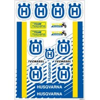 Tecnosel Vintage Decal Universal Husqvarna Sticker Sheet KIT