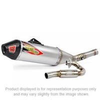 Pro Circuit KX250F 09-16 T6 PRO System | Carbon END CAP, S/Less Tubing w/Ti SILENCER, MA Legal